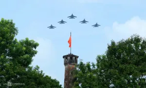 Lưu ý khi ngắm phi đội 'hổ mang chúa' SU-30MK2 trình diễn Lưu ý khi ngắm phi đội 'hổ mang chúa' SU-30MK2 trình diễn
