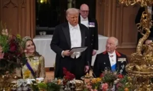 Quốc yến hoàng gia Anh chiêu đãi ông Trump Quốc yến hoàng gia Anh chiêu đãi ông Trump