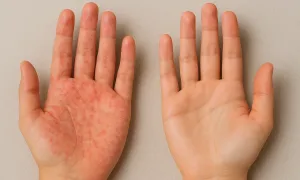 Dấu hiệu ở tay cảnh báo gan yếu